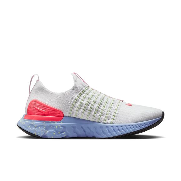 9.5W-[NEW] Women's Nike React Phantom Run FK 2 Shoes 'Platinum Tint' FD0879-001 - Picture 2 of 6